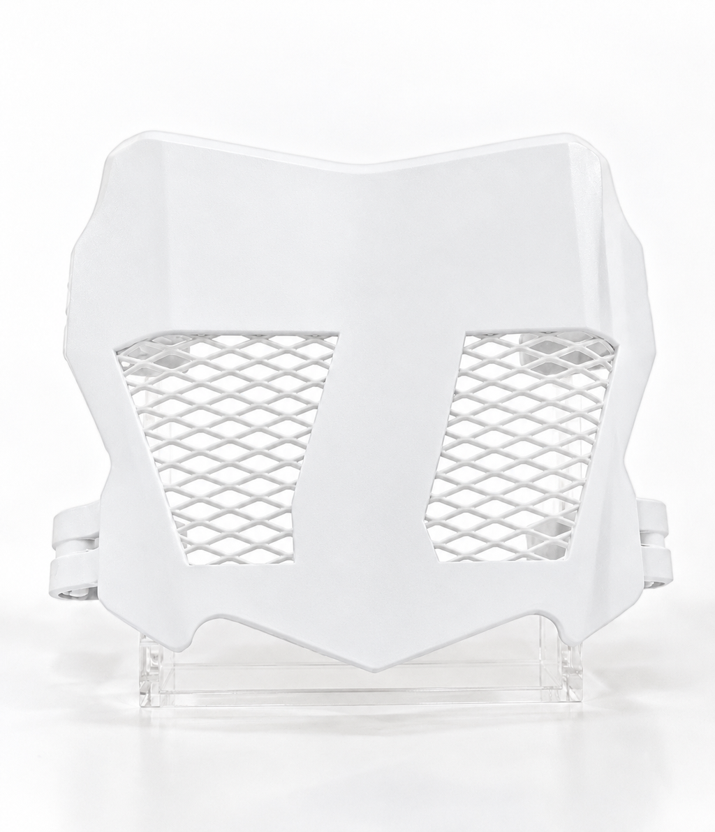 White Vented Plate